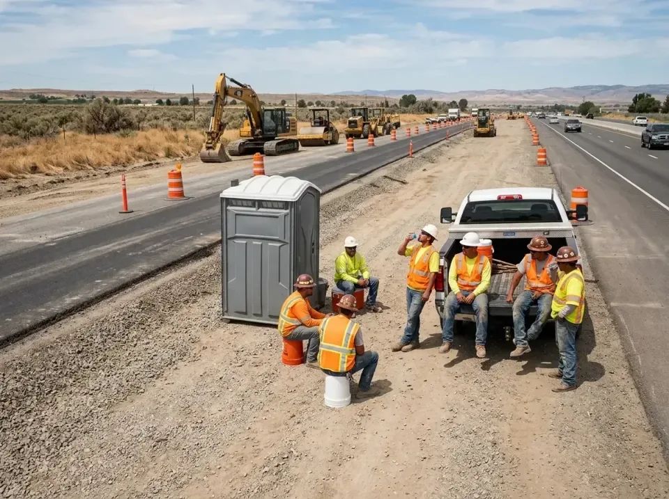 highway-road-construction-crew-007 — frequently asked questions, Porta Potty and Restroom Rentals in Windsor, NC